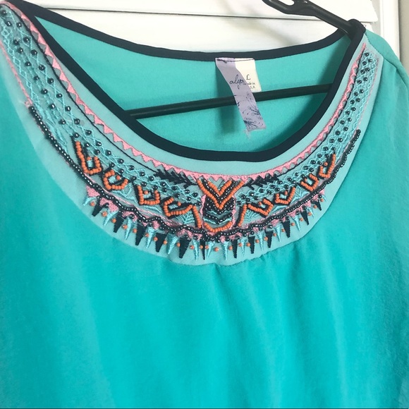 Francesca’s Beaded Cocktail Dress - Picture 2 of 8